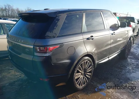 2015 Land Rover Range Rover Sport 3.0L V6 Supercharged Hse z USA, uszkodzony, nr VIN SALWR2VF9FA507595